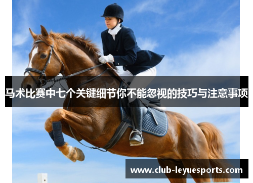 马术比赛中七个关键细节你不能忽视的技巧与注意事项