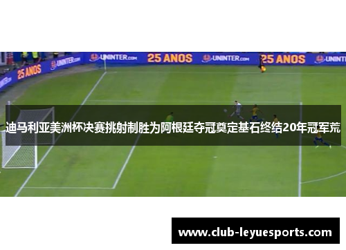迪马利亚美洲杯决赛挑射制胜为阿根廷夺冠奠定基石终结20年冠军荒